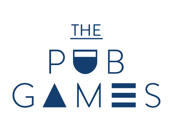 logo The Pub Games Blauw